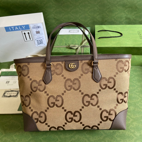 (image for) GUCCI Ophidia GG medium tote with jumbo GG