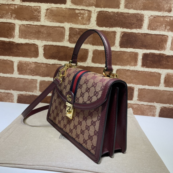 (image for) GUCCI Ophidia small top handle bag with Web