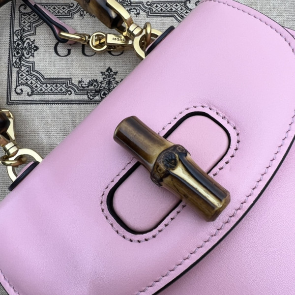 (image for) GUCCI Mini top handle bag with Bamboo