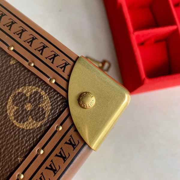 LOUIS VUITTON JEWELRY BOX [M13513] CELINE CHANEL ACCESSORIES LOEWE SHOES LOUIS VUITTON DIRO YSL OTHER BRAND HANDBAGS BALENCIAGA BOTTEGA VENETA GOYARD HERMES BURBERRY VALENTINO GUCCI FENDI MIUMIU CHLOE PRADA BVLGARI SUITCASE NEW ARRIVAL 