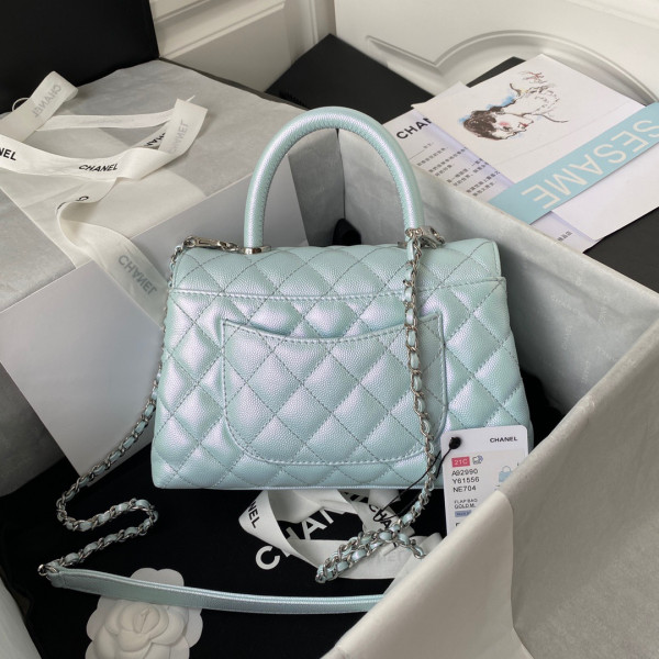 (image for) CL FLAP BAG WITH TOP HANDLE