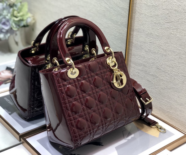 LADY DIro MEDIUM 24CM [DIRO883] CELINE CHANEL ACCESSORIES LOEWE SHOES LOUIS VUITTON DIRO YSL OTHER BRAND HANDBAGS BALENCIAGA BOTTEGA VENETA GOYARD HERMES BURBERRY VALENTINO GUCCI FENDI MIUMIU CHLOE PRADA BVLGARI SUITCASE NEW ARRIVAL 