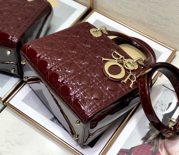 LADY DIro MEDIUM 24CM [DIRO883] CELINE CHANEL ACCESSORIES LOEWE SHOES LOUIS VUITTON DIRO YSL OTHER BRAND HANDBAGS BALENCIAGA BOTTEGA VENETA GOYARD HERMES BURBERRY VALENTINO GUCCI FENDI MIUMIU CHLOE PRADA BVLGARI SUITCASE NEW ARRIVAL 