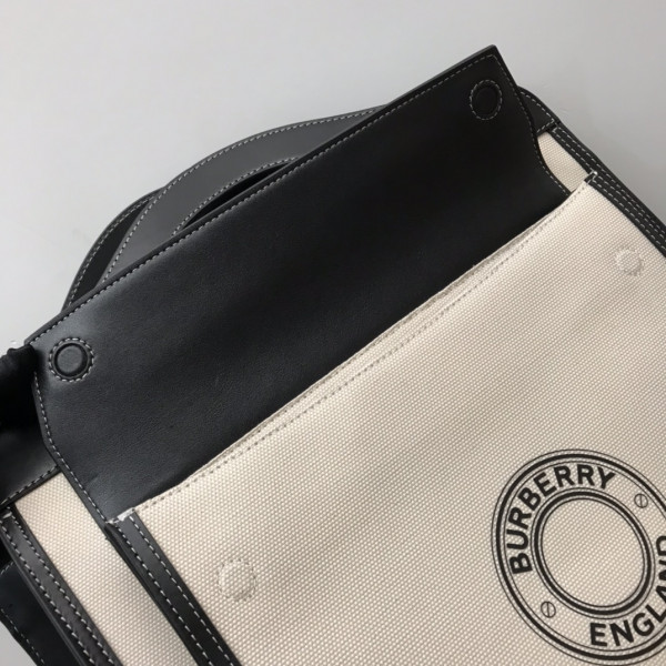 BURBERRY Medium Logo Graphic Canvas and Leather Pocket Bag [Burberry169] CELINE CHANEL ACCESSORIES LOEWE SHOES LOUIS VUITTON DIRO YSL OTHER BRAND HANDBAGS BALENCIAGA BOTTEGA VENETA GOYARD HERMES BURBERRY VALENTINO GUCCI FENDI MIUMIU CHLOE PRADA BVLGARI SUITCASE NEW ARRIVAL 
