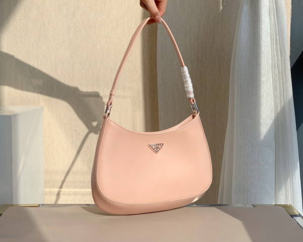 (image for) PRADA Cleo brushed leather shoulder bag