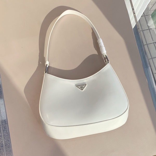 (image for) PRADA Cleo brushed leather shoulder bag