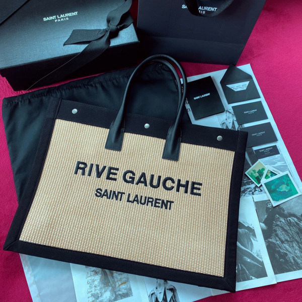 YSL RIVE GAUCHE TOTE BAG [YSL391] CELINE CHANEL ACCESSORIES LOEWE SHOES LOUIS VUITTON DIRO YSL OTHER BRAND HANDBAGS BALENCIAGA BOTTEGA VENETA GOYARD HERMES BURBERRY VALENTINO GUCCI FENDI MIUMIU CHLOE PRADA BVLGARI SUITCASE NEW ARRIVAL 