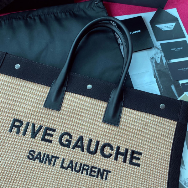 YSL RIVE GAUCHE TOTE BAG [YSL391] CELINE CHANEL ACCESSORIES LOEWE SHOES LOUIS VUITTON DIRO YSL OTHER BRAND HANDBAGS BALENCIAGA BOTTEGA VENETA GOYARD HERMES BURBERRY VALENTINO GUCCI FENDI MIUMIU CHLOE PRADA BVLGARI SUITCASE NEW ARRIVAL 
