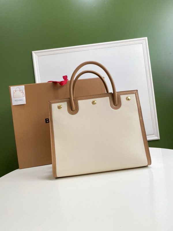 (image for) BURBERRY Small Vintage Check Two-handle Title Bag