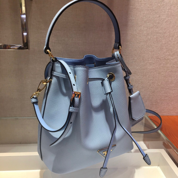 (image for) PRADA Saffiano Leather Bucket Bag
