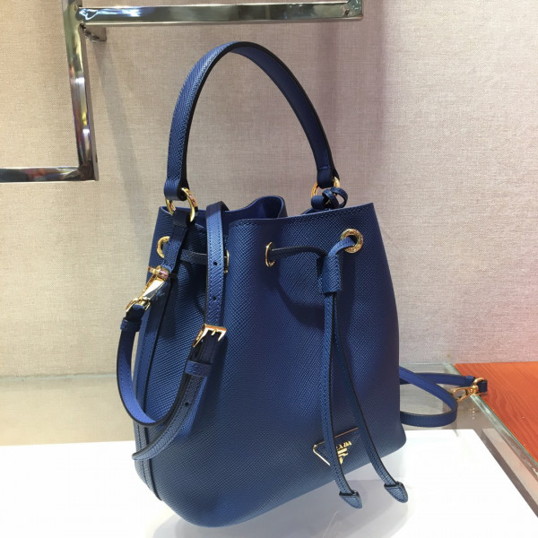 (image for) PRADA Saffiano Leather Bucket Bag