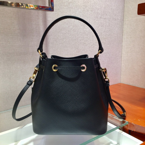 (image for) PRADA Saffiano Leather Bucket Bag