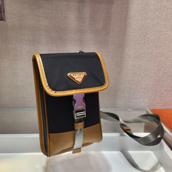 (image for) PRADA Nylon and Saffiano Leather Smartphone Case