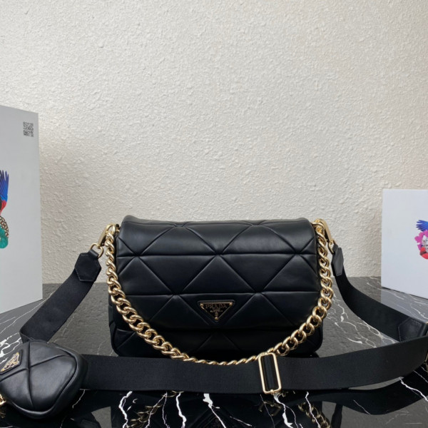 (image for) Prada System nappa leather patchwork bag