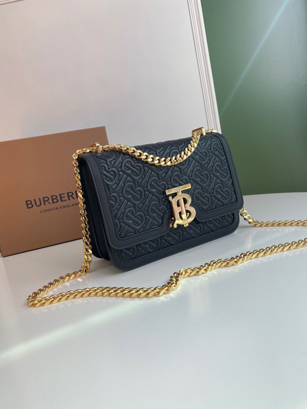 BURBERRY Small Quilted Monogram Lambskin TB Bag (image for) BURBERRY Small Quilted Monogram Lambskin TB Bag