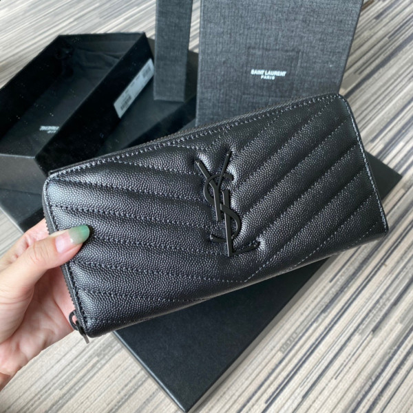 (image for) YSL MONOGRAM ZIPPY WALLET