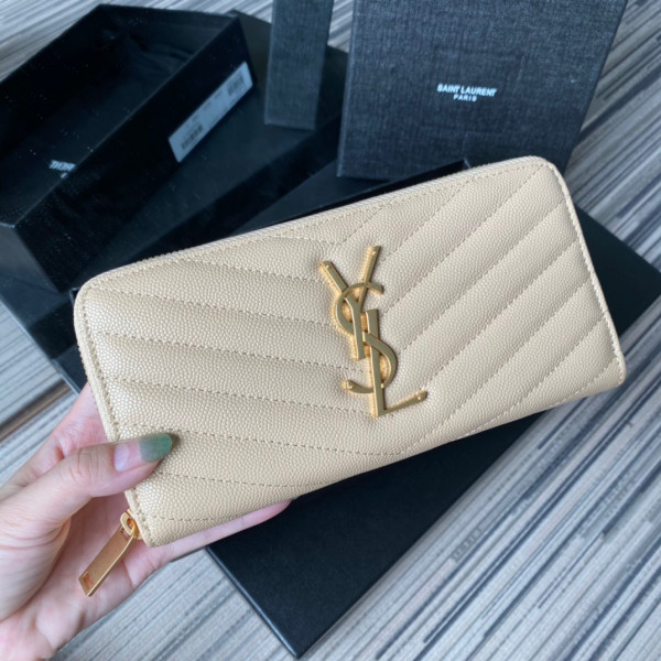 (image for) YSL MONOGRAM ZIPPY WALLET
