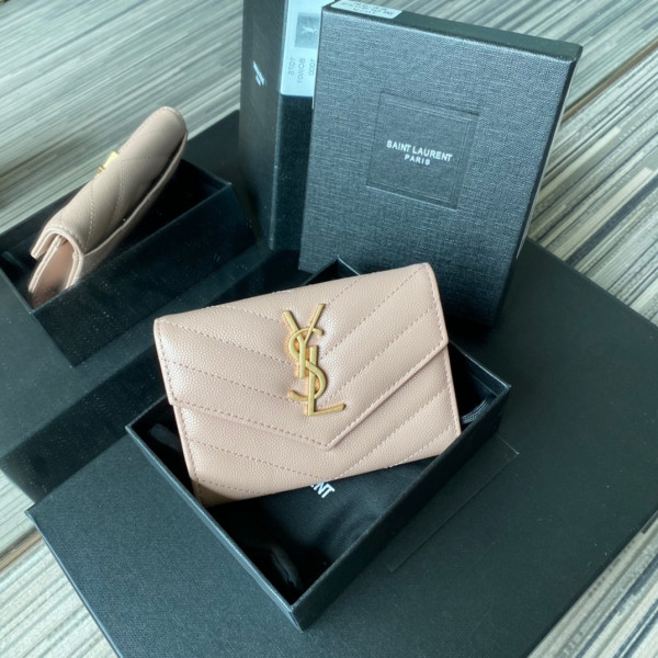 (image for) YSL MONOGRAM SMALL ENVELOPE WALLET IN