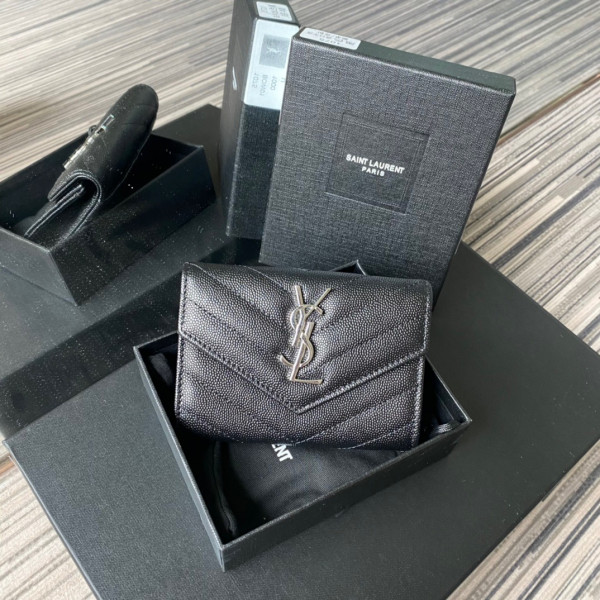(image for) YSL MONOGRAM SMALL ENVELOPE WALLET IN