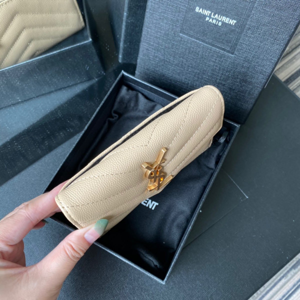 (image for) YSL MONOGRAM SMALL ENVELOPE WALLET IN