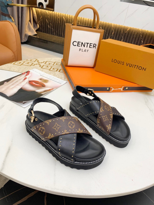 LOUIS VUITTON WOMEN"S PASEO FLAT COMFORT SANDAL [1A8O1Z] CELINE CHANEL ACCESSORIES LOEWE SHOES LOUIS VUITTON DIRO YSL OTHER BRAND HANDBAGS BALENCIAGA BOTTEGA VENETA GOYARD HERMES BURBERRY VALENTINO GUCCI FENDI MIUMIU CHLOE PRADA BVLGARI SUITCASE NEW ARRIVAL 