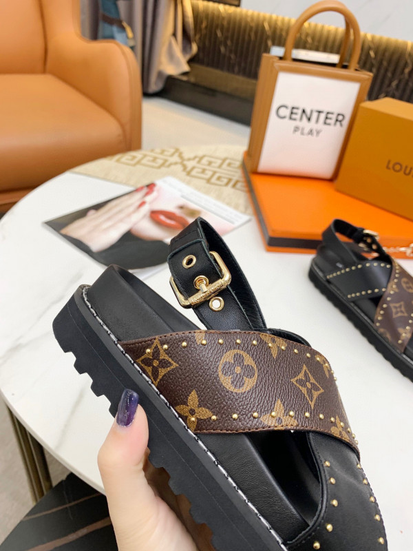 LOUIS VUITTON WOMEN"S PASEO FLAT COMFORT SANDAL [1A8O1Z] CELINE CHANEL ACCESSORIES LOEWE SHOES LOUIS VUITTON DIRO YSL OTHER BRAND HANDBAGS BALENCIAGA BOTTEGA VENETA GOYARD HERMES BURBERRY VALENTINO GUCCI FENDI MIUMIU CHLOE PRADA BVLGARI SUITCASE NEW ARRIVAL 