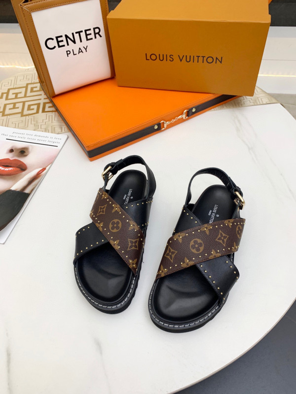 LOUIS VUITTON WOMEN"S PASEO FLAT COMFORT SANDAL [1A8O1Z] CELINE CHANEL ACCESSORIES LOEWE SHOES LOUIS VUITTON DIRO YSL OTHER BRAND HANDBAGS BALENCIAGA BOTTEGA VENETA GOYARD HERMES BURBERRY VALENTINO GUCCI FENDI MIUMIU CHLOE PRADA BVLGARI SUITCASE NEW ARRIVAL 