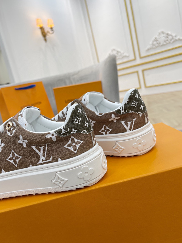 LOUIS VUITTON WOMEN"S TIME OUT SNEAKER [Louis948] CELINE CHANEL ACCESSORIES LOEWE SHOES LOUIS VUITTON DIRO YSL OTHER BRAND HANDBAGS BALENCIAGA BOTTEGA VENETA GOYARD HERMES BURBERRY VALENTINO GUCCI FENDI MIUMIU CHLOE PRADA BVLGARI SUITCASE NEW ARRIVAL 