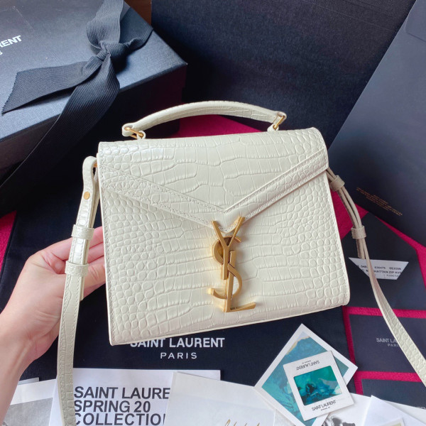 YSL CASSANDRA MINI TOP HANDLE BAG (image for) YSL CASSANDRA MINI TOP HANDLE BAG