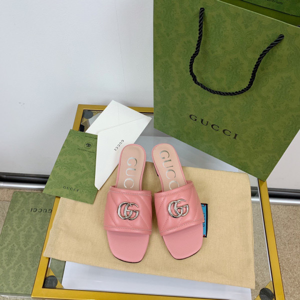 (image for) GUCCI Women's slide with Double G
