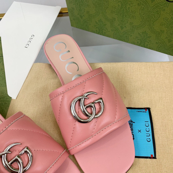 GUCCI Women's slide with Double G [646169-4] CELINE CHANEL ACCESSORIES LOEWE SHOES LOUIS VUITTON DIRO YSL OTHER BRAND HANDBAGS BALENCIAGA BOTTEGA VENETA GOYARD HERMES BURBERRY VALENTINO GUCCI FENDI MIUMIU CHLOE PRADA BVLGARI SUITCASE NEW ARRIVAL 