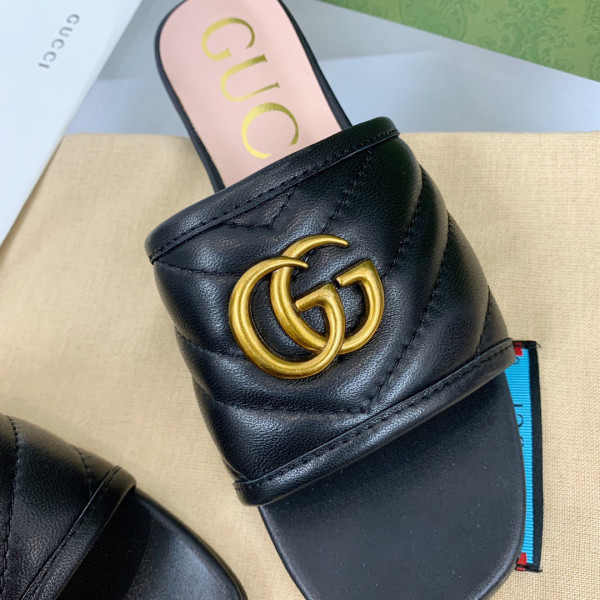 GUCCI Women's slide with Double G [646169-3] CELINE CHANEL ACCESSORIES LOEWE SHOES LOUIS VUITTON DIRO YSL OTHER BRAND HANDBAGS BALENCIAGA BOTTEGA VENETA GOYARD HERMES BURBERRY VALENTINO GUCCI FENDI MIUMIU CHLOE PRADA BVLGARI SUITCASE NEW ARRIVAL 