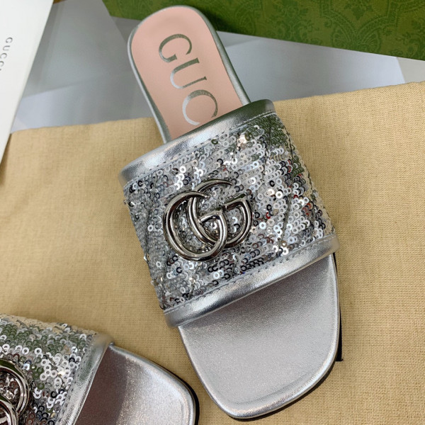 GUCCI Women's slide with Double G [646169-2] CELINE CHANEL ACCESSORIES LOEWE SHOES LOUIS VUITTON DIRO YSL OTHER BRAND HANDBAGS BALENCIAGA BOTTEGA VENETA GOYARD HERMES BURBERRY VALENTINO GUCCI FENDI MIUMIU CHLOE PRADA BVLGARI SUITCASE NEW ARRIVAL 