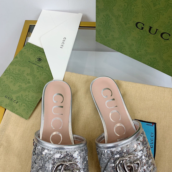 GUCCI Women's slide with Double G [646169-2] CELINE CHANEL ACCESSORIES LOEWE SHOES LOUIS VUITTON DIRO YSL OTHER BRAND HANDBAGS BALENCIAGA BOTTEGA VENETA GOYARD HERMES BURBERRY VALENTINO GUCCI FENDI MIUMIU CHLOE PRADA BVLGARI SUITCASE NEW ARRIVAL 