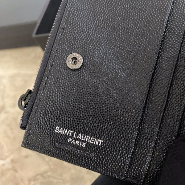 YSL MONOGRAM ZIPPED CARD CASE [YSL344] CELINE CHANEL ACCESSORIES LOEWE SHOES LOUIS VUITTON DIRO YSL OTHER BRAND HANDBAGS BALENCIAGA BOTTEGA VENETA GOYARD HERMES BURBERRY VALENTINO GUCCI FENDI MIUMIU CHLOE PRADA BVLGARI SUITCASE NEW ARRIVAL 