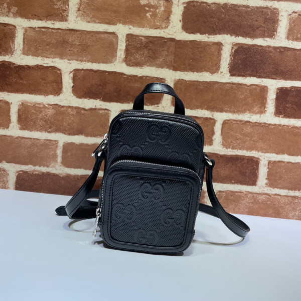 (image for) GUCCI GG embossed mini bag