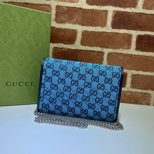 (image for) GUCCI GG MARMONT CHAIN WALLET