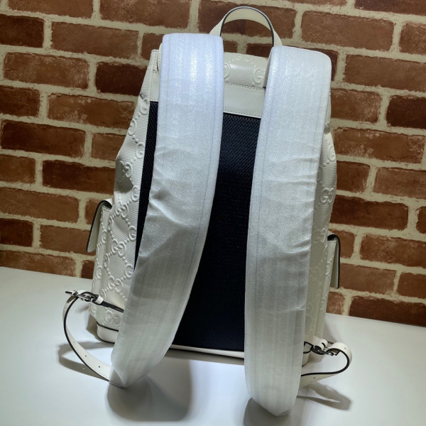 (image for) GUCCI GG embossed backpack