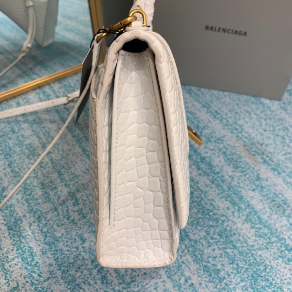 (image for) BALENCIAGA HOURGLASS STRETCHED TOP HANDLE BAG
