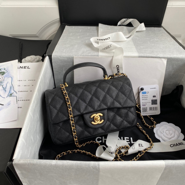 CL MINI FLAP BAG WITH TOP HANDLE [AS2431-5] CELINE CHANEL ACCESSORIES LOEWE SHOES LOUIS VUITTON DIRO YSL OTHER BRAND HANDBAGS BALENCIAGA BOTTEGA VENETA GOYARD HERMES BURBERRY VALENTINO GUCCI FENDI MIUMIU CHLOE PRADA BVLGARI SUITCASE NEW ARRIVAL 