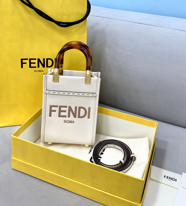 FENDI MINI SUNSHINE SHOPPER-13-18-6.5cm [Fendi337] CELINE CHANEL ACCESSORIES LOEWE SHOES LOUIS VUITTON DIRO YSL OTHER BRAND HANDBAGS BALENCIAGA BOTTEGA VENETA GOYARD HERMES BURBERRY VALENTINO GUCCI FENDI MIUMIU CHLOE PRADA BVLGARI SUITCASE NEW ARRIVAL 