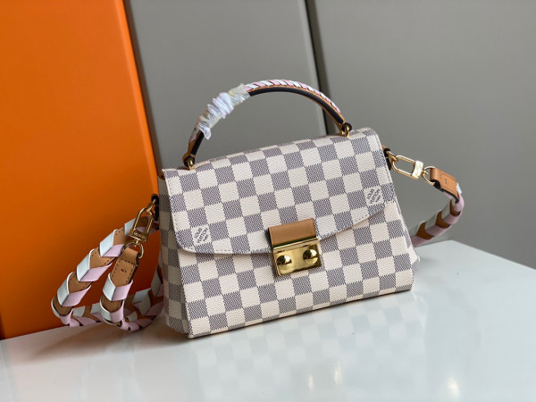LOUIS VUITTON CROISETTE [N50053] CELINE CHANEL ACCESSORIES LOEWE SHOES LOUIS VUITTON DIRO YSL OTHER BRAND HANDBAGS BALENCIAGA BOTTEGA VENETA GOYARD HERMES BURBERRY VALENTINO GUCCI FENDI MIUMIU CHLOE PRADA BVLGARI SUITCASE NEW ARRIVAL 