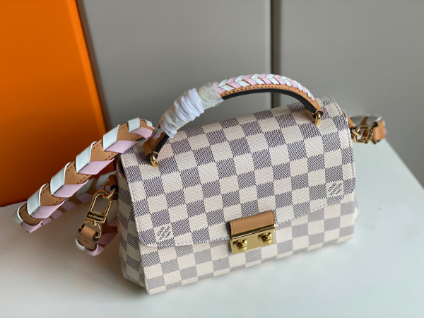 LOUIS VUITTON CROISETTE [N50053] CELINE CHANEL ACCESSORIES LOEWE SHOES LOUIS VUITTON DIRO YSL OTHER BRAND HANDBAGS BALENCIAGA BOTTEGA VENETA GOYARD HERMES BURBERRY VALENTINO GUCCI FENDI MIUMIU CHLOE PRADA BVLGARI SUITCASE NEW ARRIVAL 