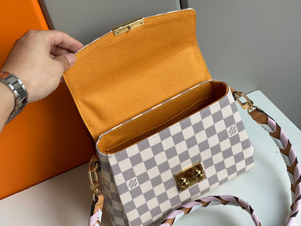 LOUIS VUITTON CROISETTE [N50053] CELINE CHANEL ACCESSORIES LOEWE SHOES LOUIS VUITTON DIRO YSL OTHER BRAND HANDBAGS BALENCIAGA BOTTEGA VENETA GOYARD HERMES BURBERRY VALENTINO GUCCI FENDI MIUMIU CHLOE PRADA BVLGARI SUITCASE NEW ARRIVAL 