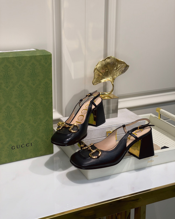 GUCCI Women's mid-heel slingback with Horsebit [?643892-5] CELINE CHANEL ACCESSORIES LOEWE SHOES LOUIS VUITTON DIRO YSL OTHER BRAND HANDBAGS BALENCIAGA BOTTEGA VENETA GOYARD HERMES BURBERRY VALENTINO GUCCI FENDI MIUMIU CHLOE PRADA BVLGARI SUITCASE NEW ARRIVAL 