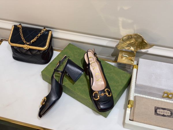 GUCCI Women's mid-heel slingback with Horsebit [?643892-5] CELINE CHANEL ACCESSORIES LOEWE SHOES LOUIS VUITTON DIRO YSL OTHER BRAND HANDBAGS BALENCIAGA BOTTEGA VENETA GOYARD HERMES BURBERRY VALENTINO GUCCI FENDI MIUMIU CHLOE PRADA BVLGARI SUITCASE NEW ARRIVAL 