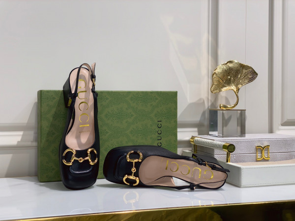 GUCCI Women's mid-heel slingback with Horsebit [?643892-5] CELINE CHANEL ACCESSORIES LOEWE SHOES LOUIS VUITTON DIRO YSL OTHER BRAND HANDBAGS BALENCIAGA BOTTEGA VENETA GOYARD HERMES BURBERRY VALENTINO GUCCI FENDI MIUMIU CHLOE PRADA BVLGARI SUITCASE NEW ARRIVAL 