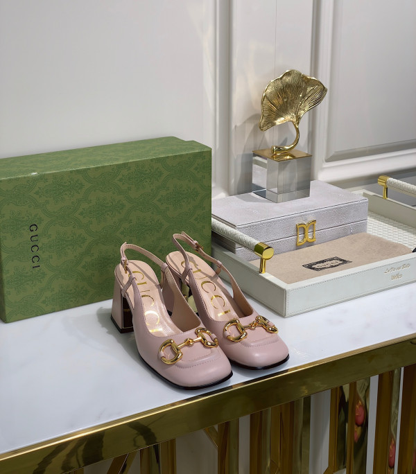 GUCCI Women's mid-heel slingback with Horsebit [?643892-4] CELINE CHANEL ACCESSORIES LOEWE SHOES LOUIS VUITTON DIRO YSL OTHER BRAND HANDBAGS BALENCIAGA BOTTEGA VENETA GOYARD HERMES BURBERRY VALENTINO GUCCI FENDI MIUMIU CHLOE PRADA BVLGARI SUITCASE NEW ARRIVAL 