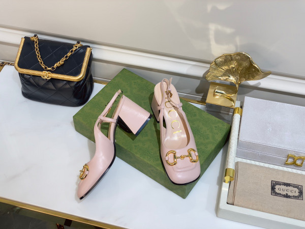 GUCCI Women's mid-heel slingback with Horsebit [?643892-4] CELINE CHANEL ACCESSORIES LOEWE SHOES LOUIS VUITTON DIRO YSL OTHER BRAND HANDBAGS BALENCIAGA BOTTEGA VENETA GOYARD HERMES BURBERRY VALENTINO GUCCI FENDI MIUMIU CHLOE PRADA BVLGARI SUITCASE NEW ARRIVAL 