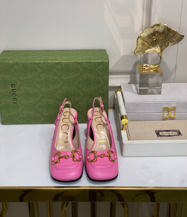 GUCCI Women's mid-heel slingback with Horsebit [?643892-3] CELINE CHANEL ACCESSORIES LOEWE SHOES LOUIS VUITTON DIRO YSL OTHER BRAND HANDBAGS BALENCIAGA BOTTEGA VENETA GOYARD HERMES BURBERRY VALENTINO GUCCI FENDI MIUMIU CHLOE PRADA BVLGARI SUITCASE NEW ARRIVAL 
